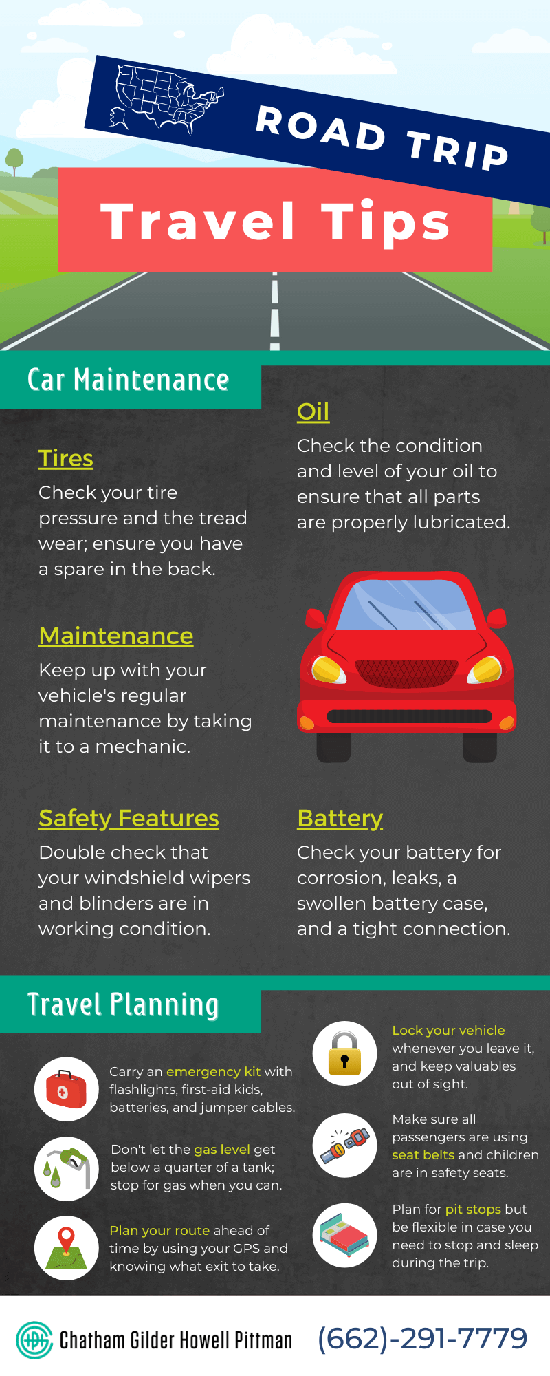 Road Trip Safety Checklist - Travel Tips For A Safe Trip