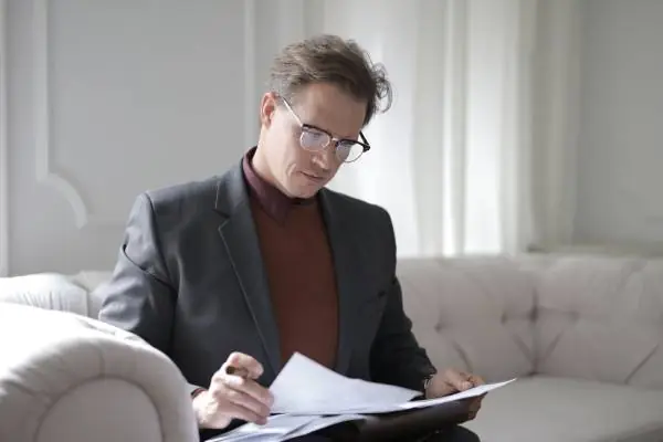 filling out disability paperwork